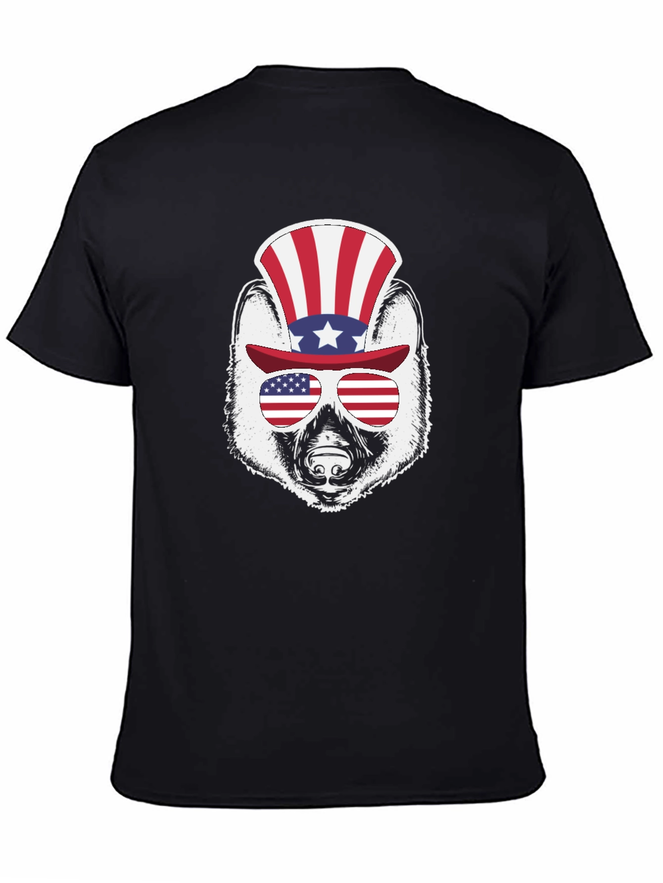 Patriotic Raccoon Graphic Tee