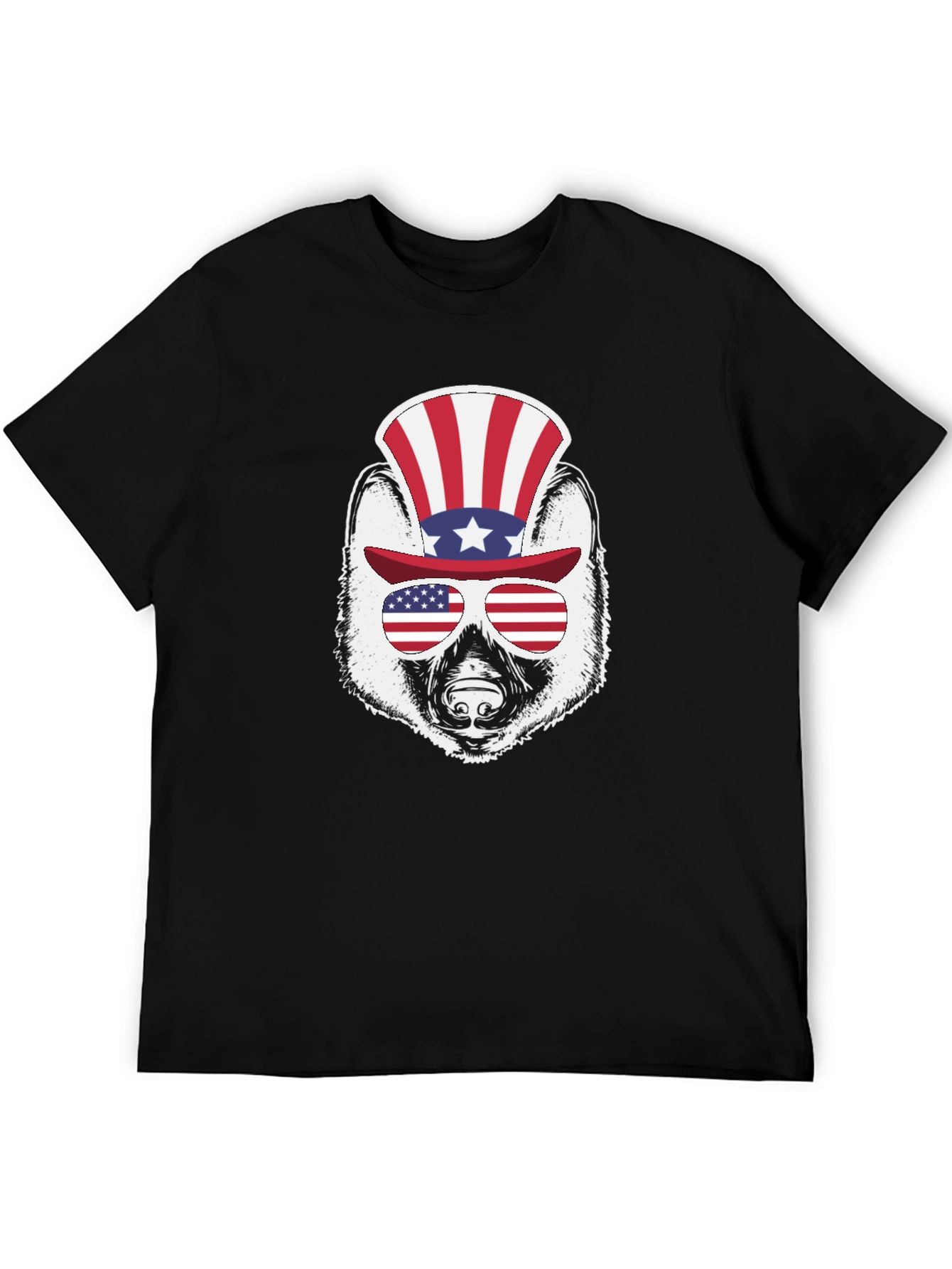 Patriotic Raccoon Graphic Tee