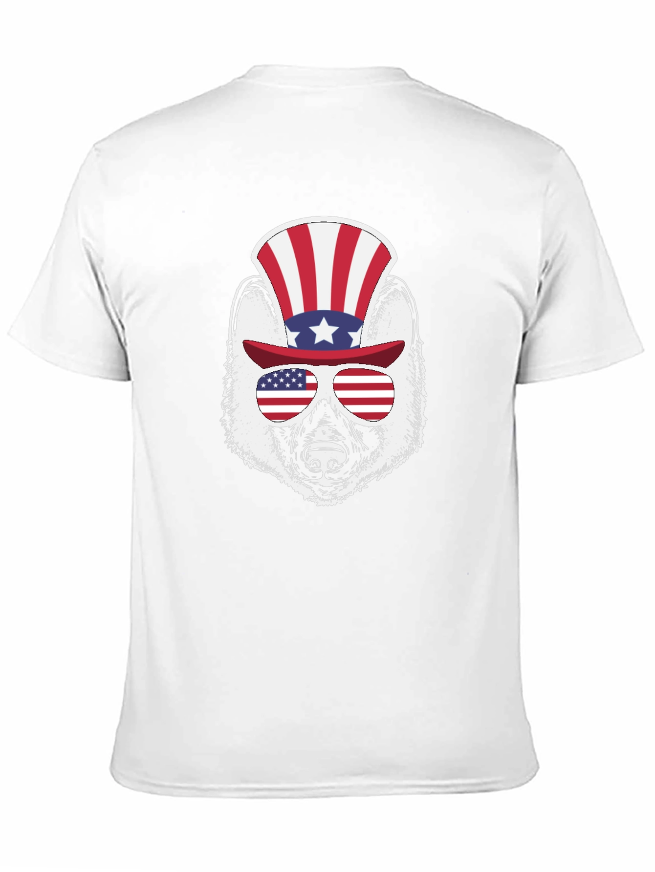 Patriotic Raccoon Graphic Tee