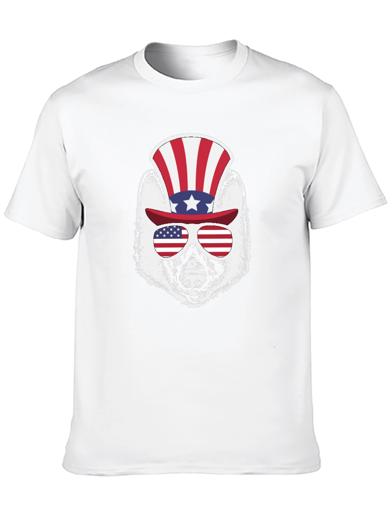 Patriotic Raccoon Graphic Tee