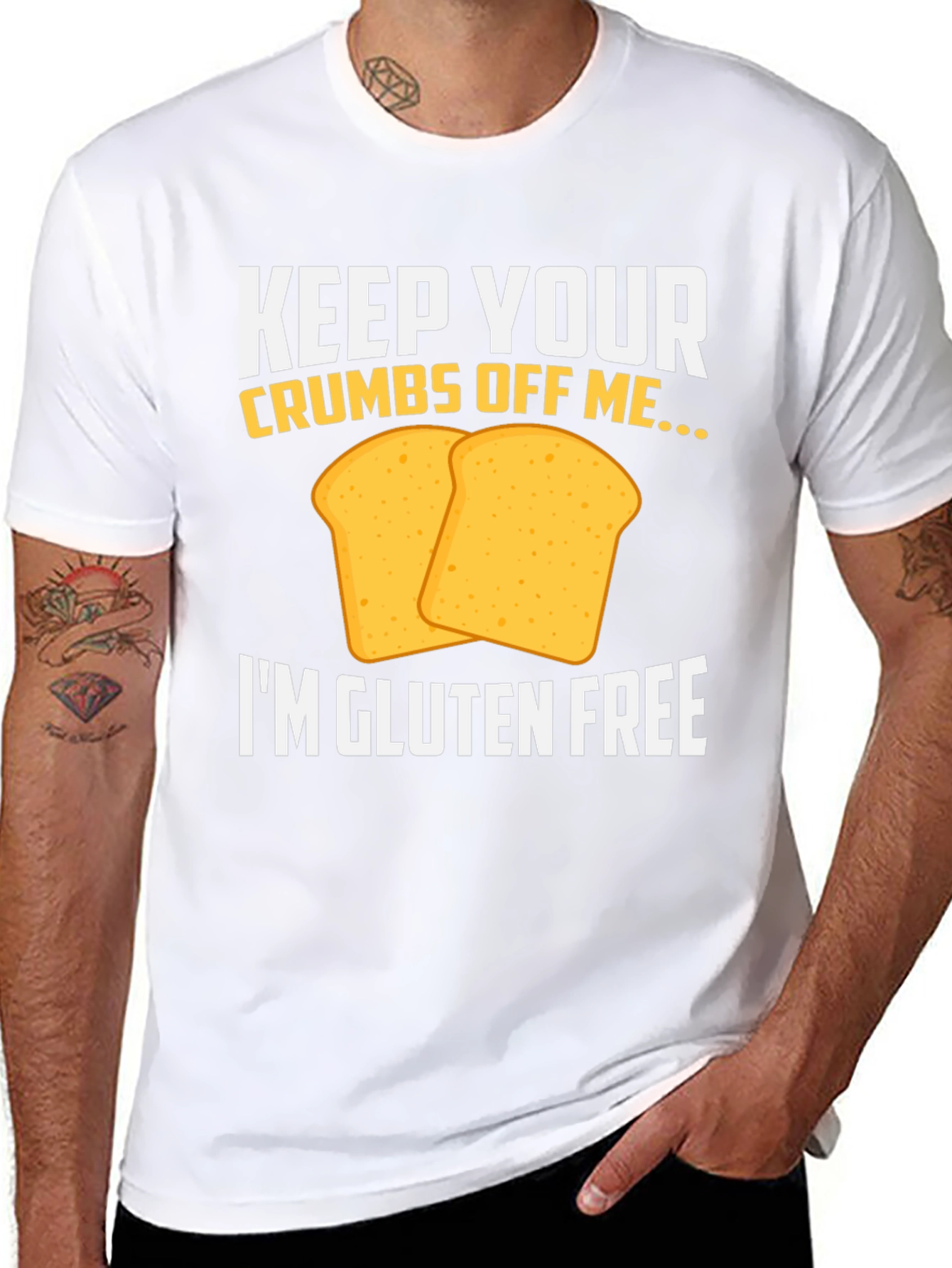 Gluten-Free Toast Funny Graphic Tee