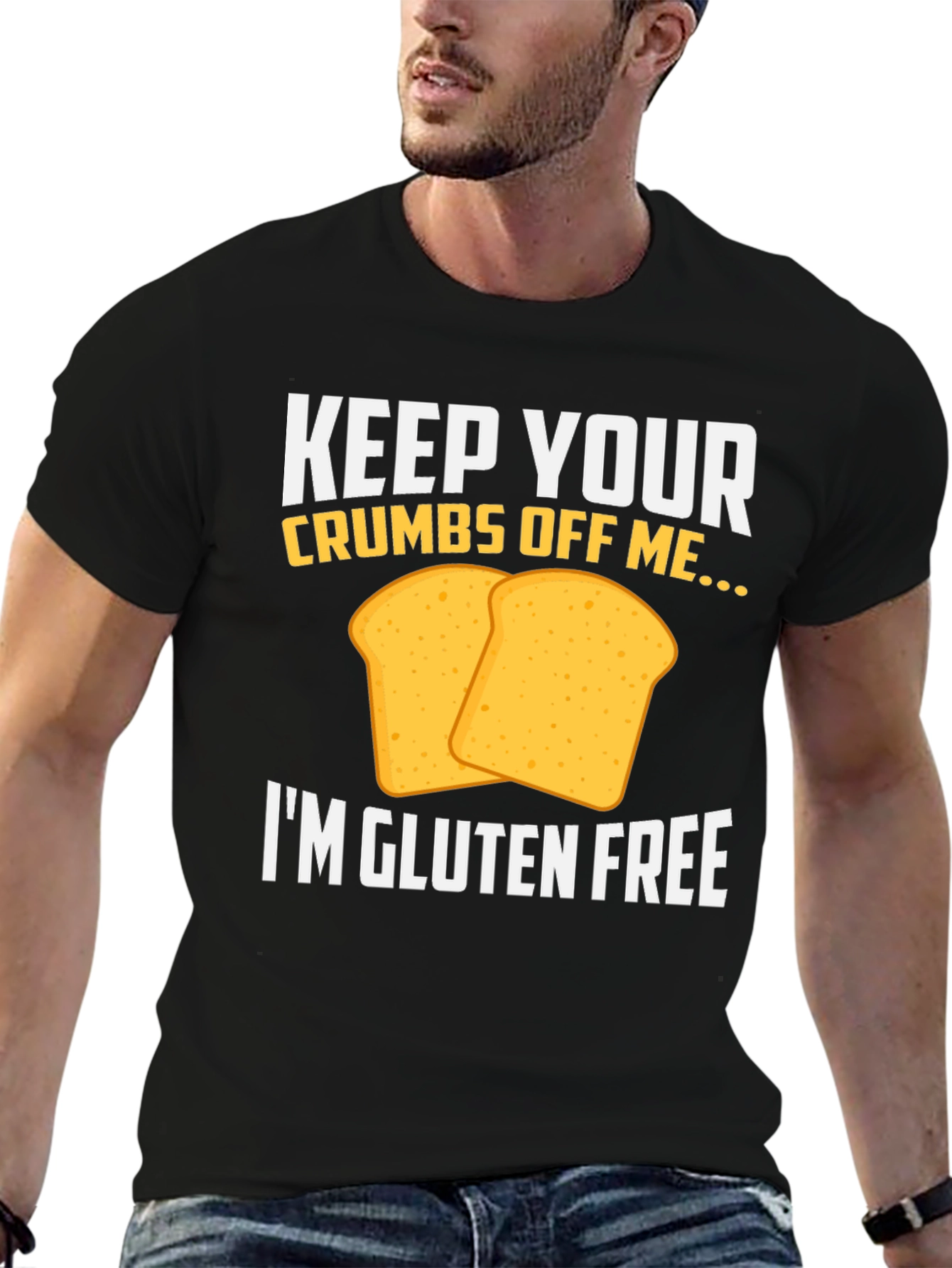 Gluten-Free Toast Funny Graphic Tee