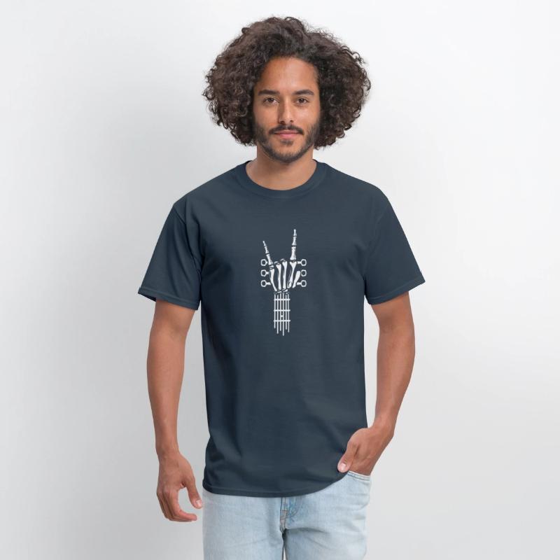 Rock And Roll Rock On Guitar Neck eleton