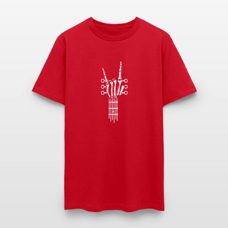 Rock And Roll Rock On Guitar Neck eleton
