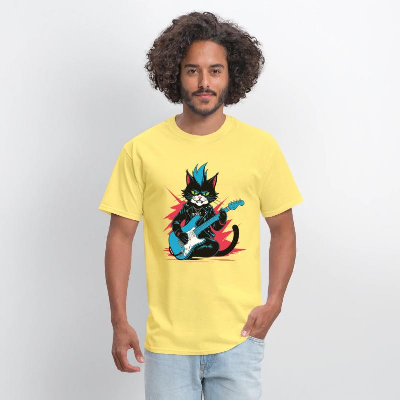 Rockstar Cat – Meow & Roll!