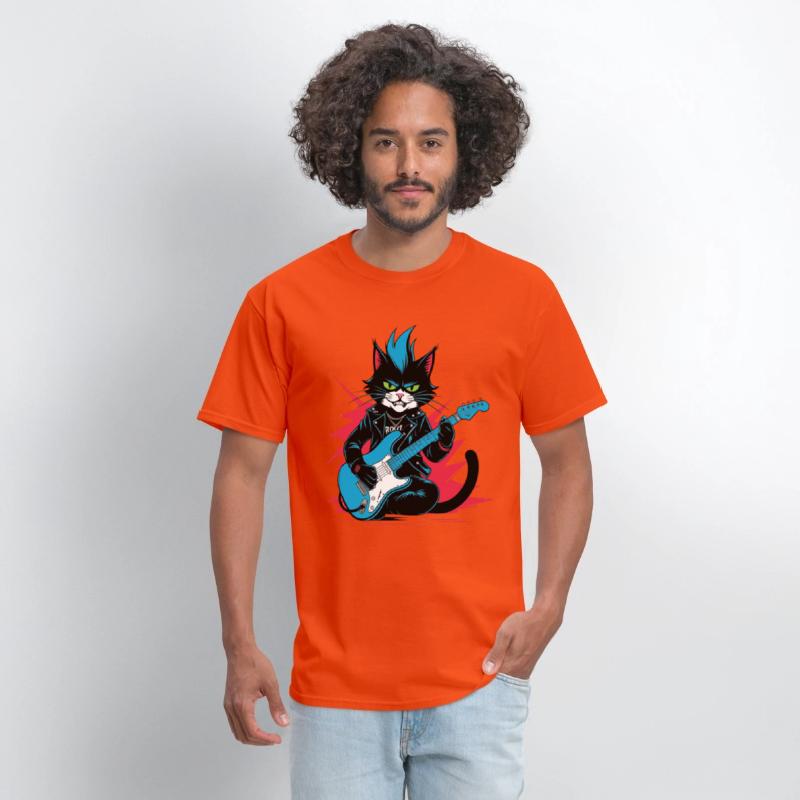 Rockstar Cat – Meow & Roll!