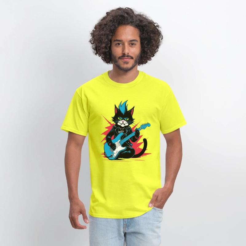 Rockstar Cat – Meow & Roll!