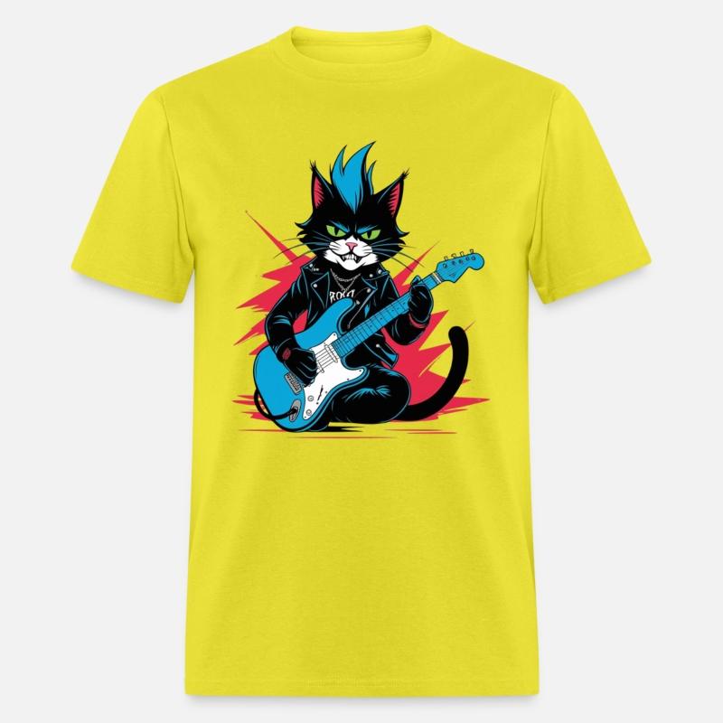 Rockstar Cat – Meow & Roll!