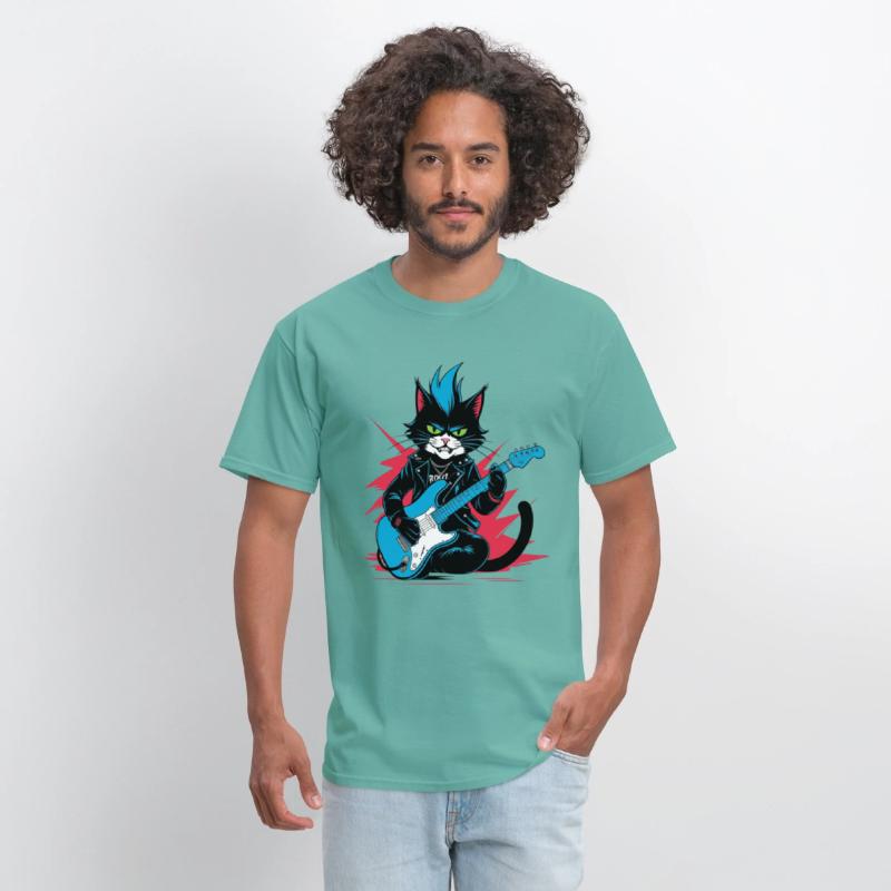 Rockstar Cat – Meow & Roll!