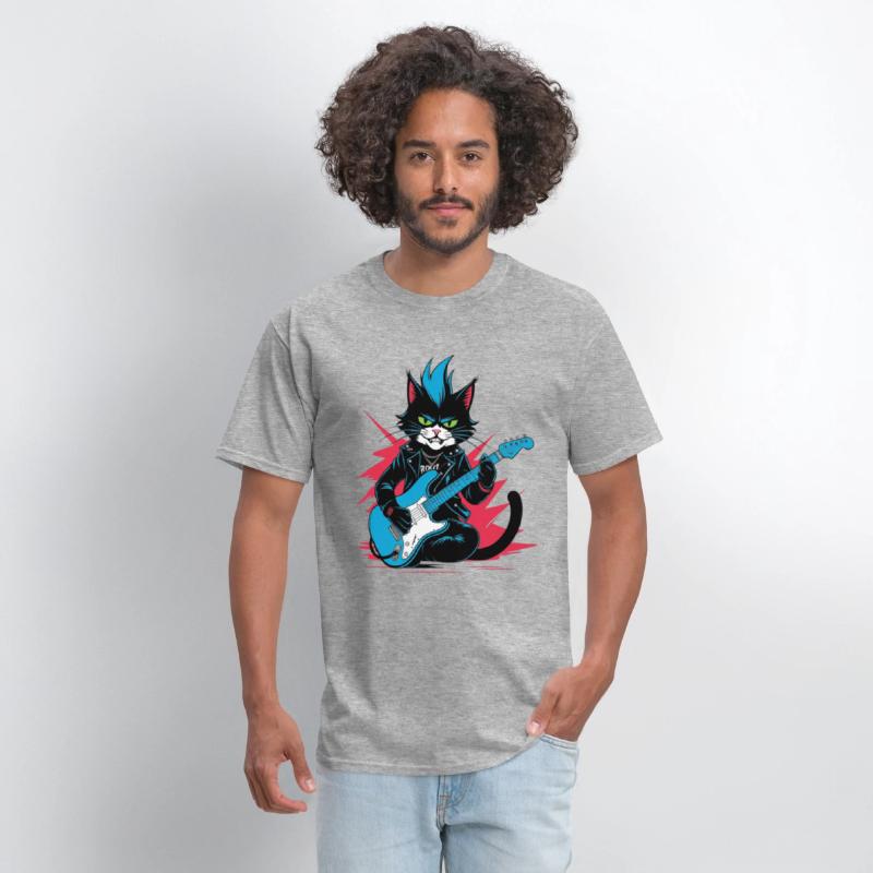 Rockstar Cat – Meow & Roll!