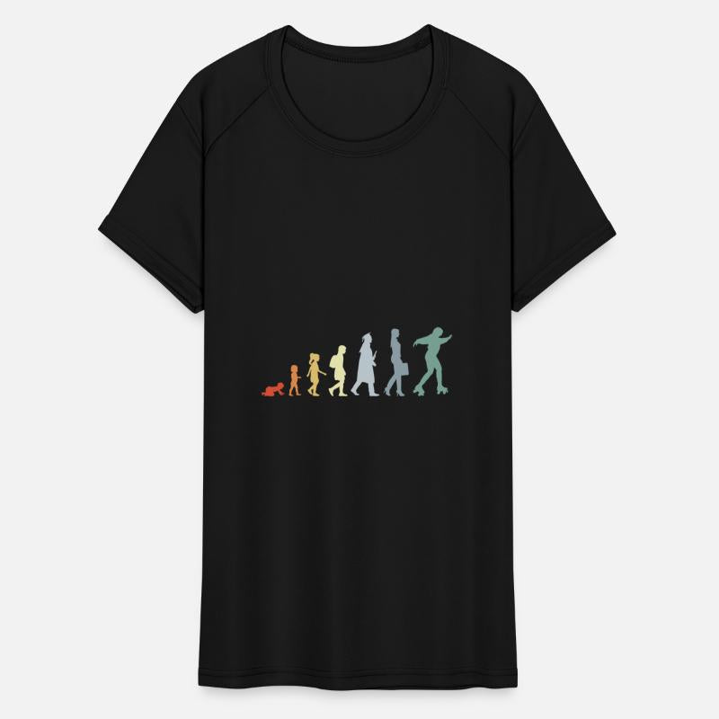 Roller Skater Girls Evolution