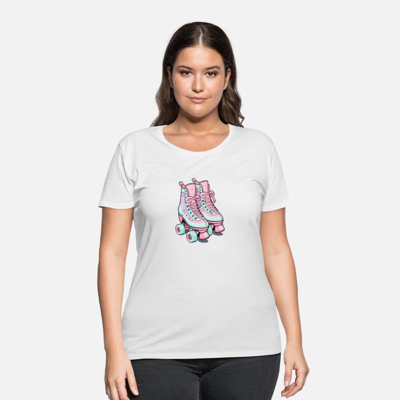 Roller skates in pastel
