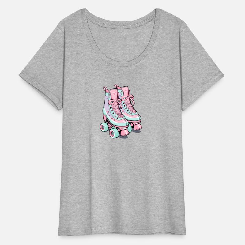 Roller skates in pastel