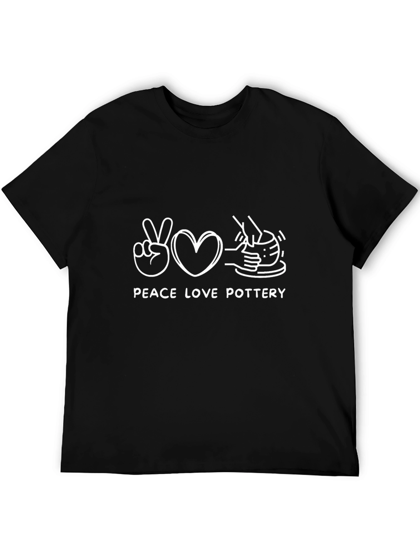 Peace Love Pottery T-Shirt