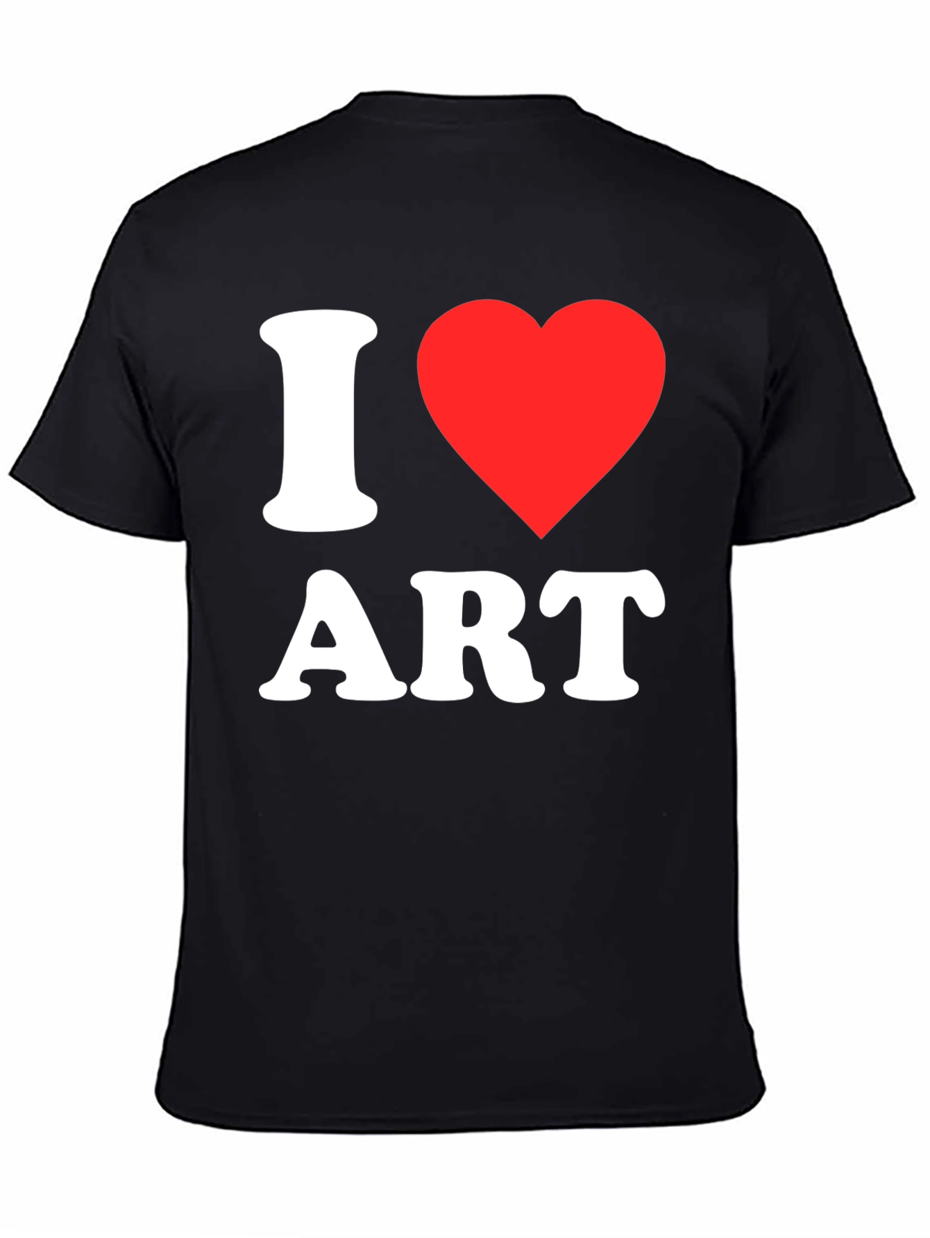 I Love Art T-Shirt - Classic Graphic Tee