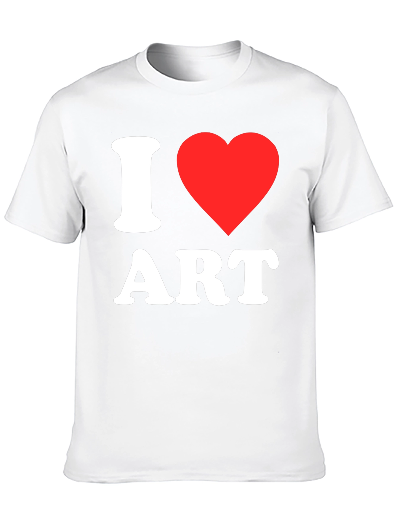 I Love Art T-Shirt - Classic Graphic Tee