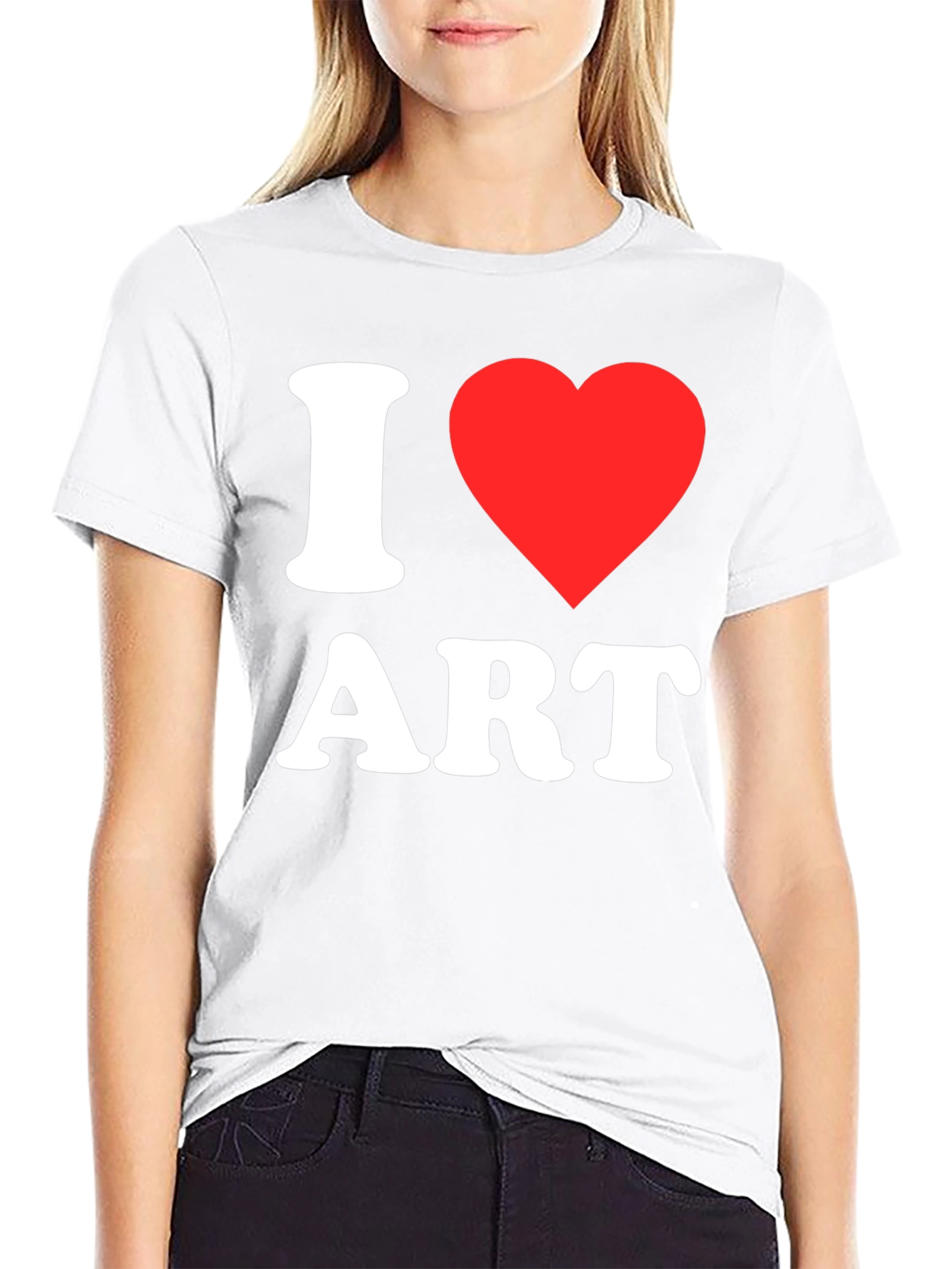 I Love Art T-Shirt - Classic Graphic Tee