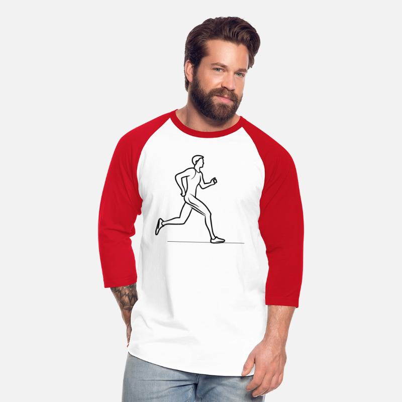 Running Boy One Line Drawing