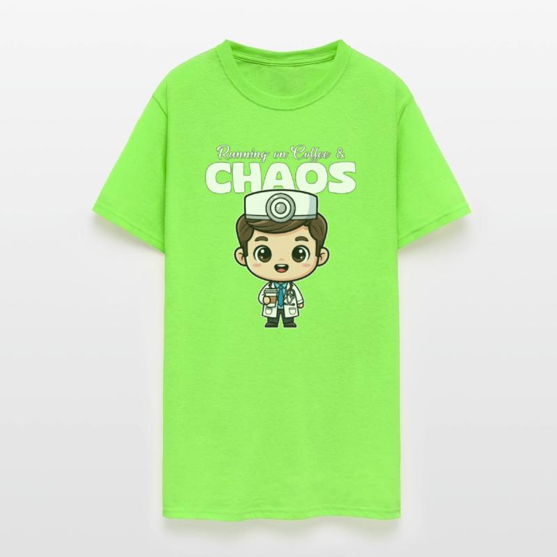 RUNNING ON COFFEE AND CHAOS - DOCTOR GIFT