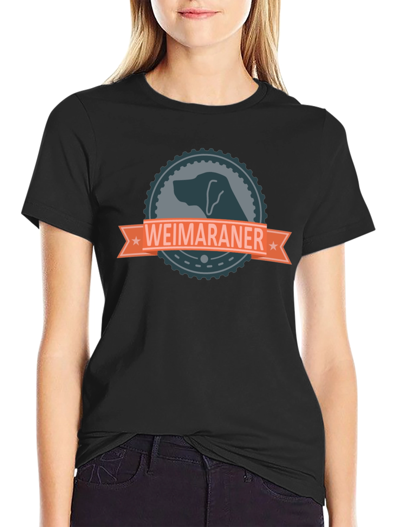 Weimaraner Dog Graphic Tee