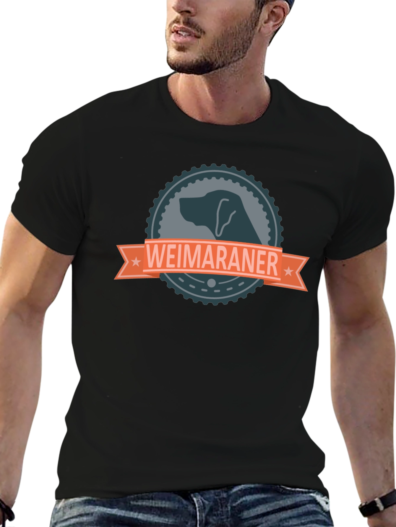 Weimaraner Dog Graphic Tee