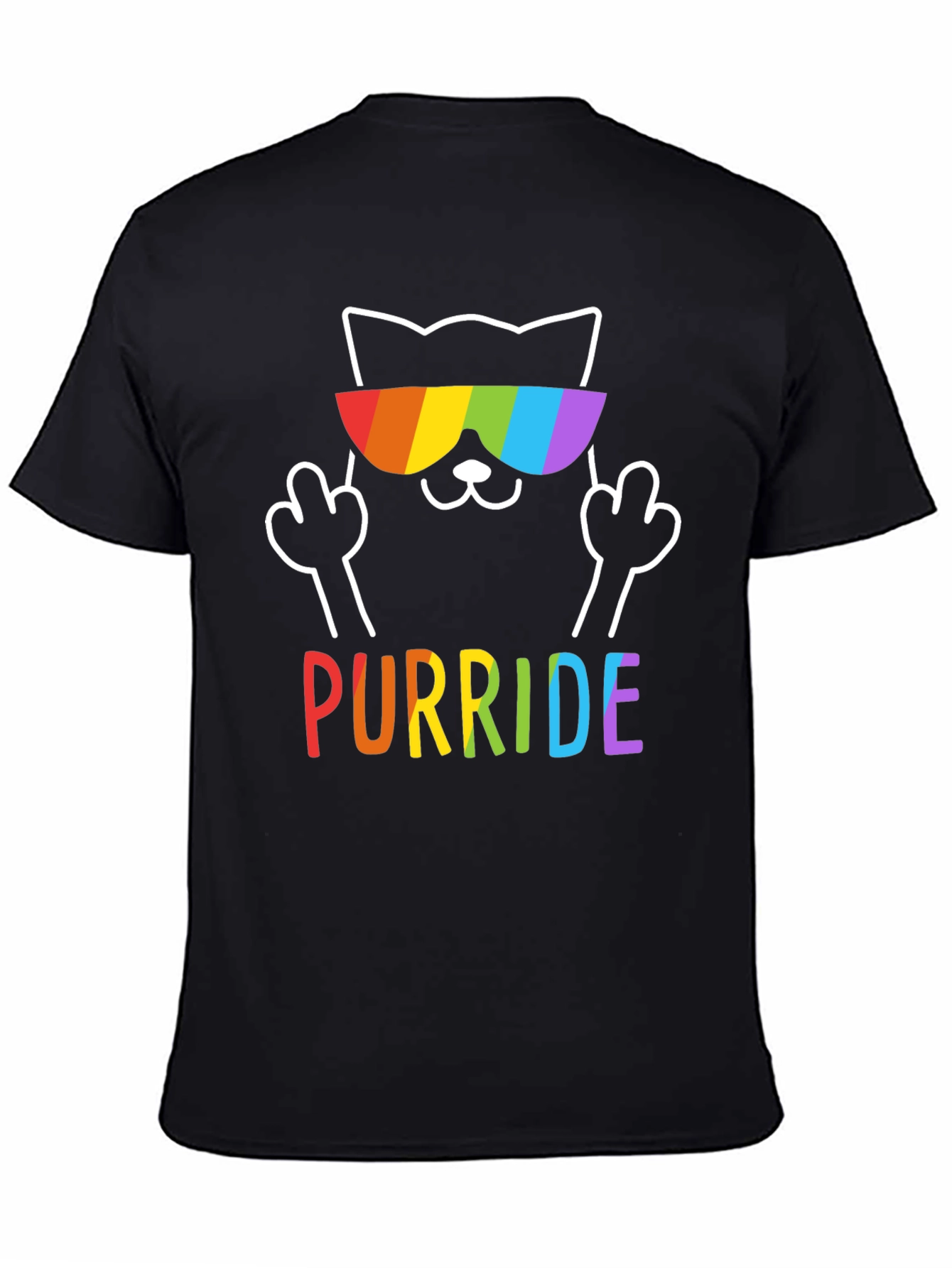 Purride Cat Rainbow T-Shirt
