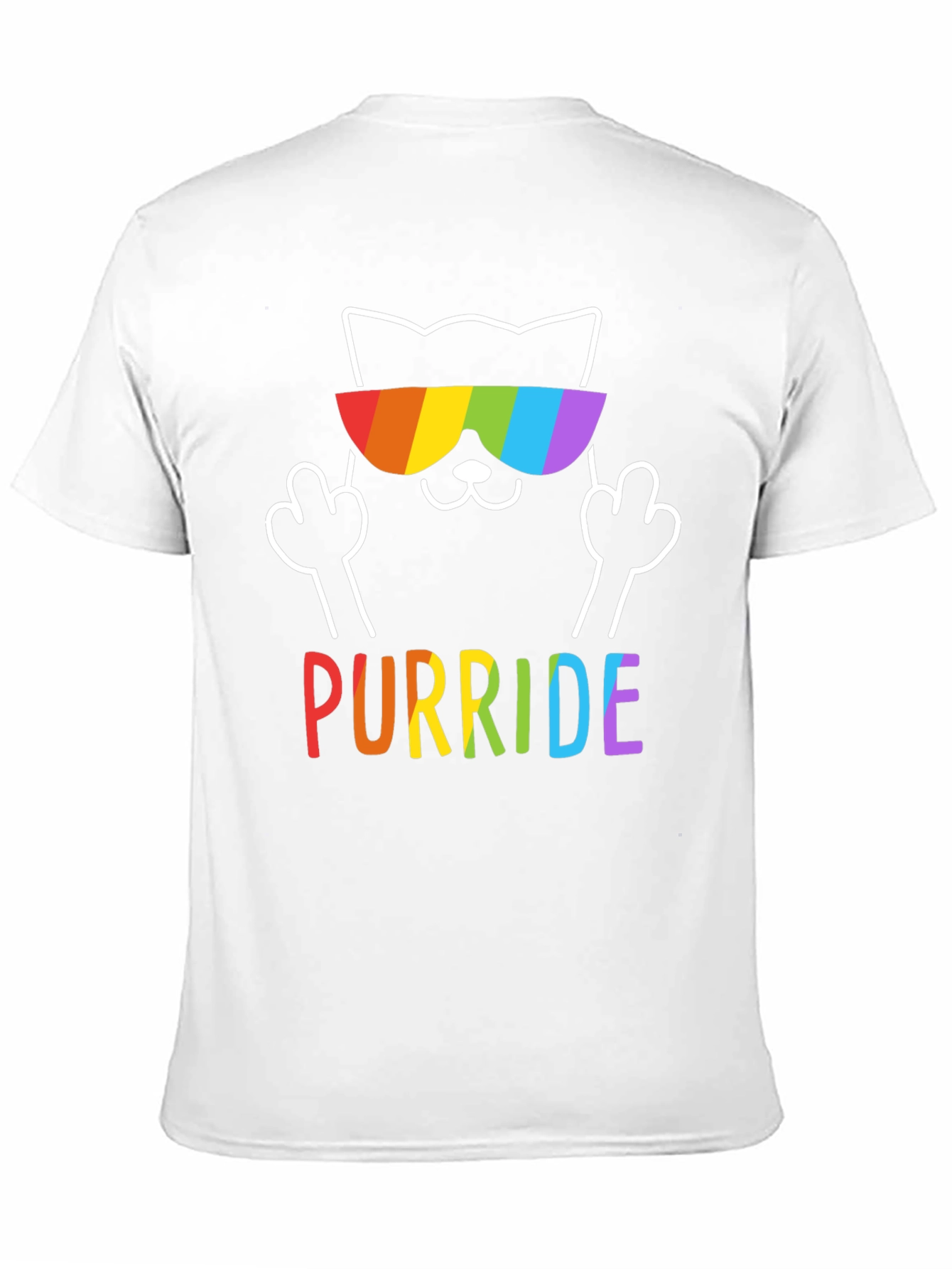 Purride Cat Rainbow T-Shirt