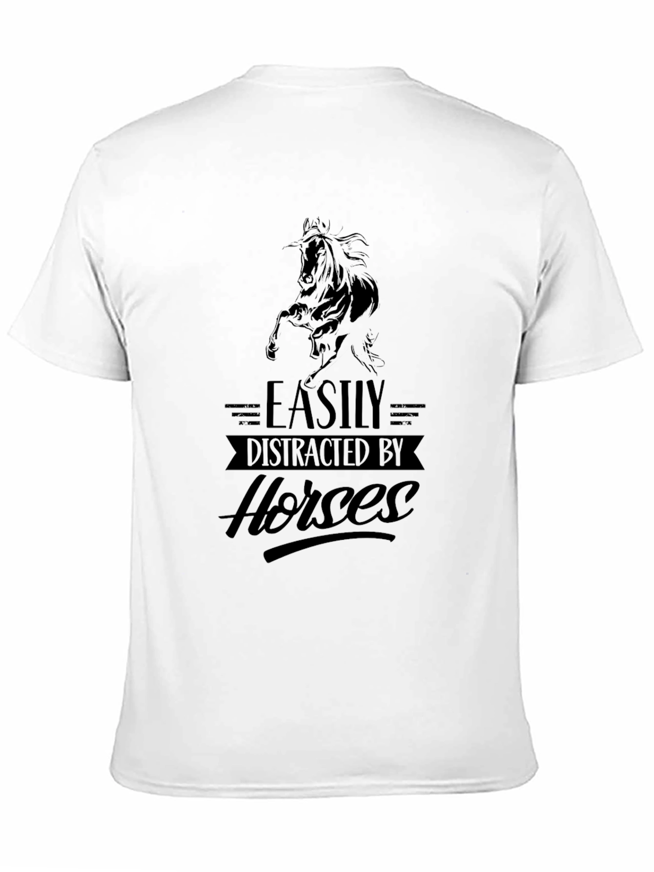 Easily Distracted By Horses T-Shirt