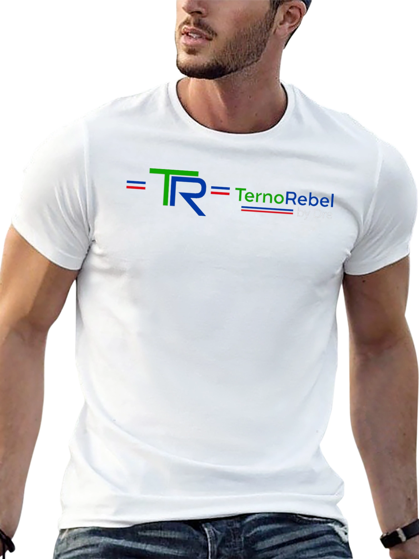 TernoRebel by Dre Black Graphic T-Shirt
