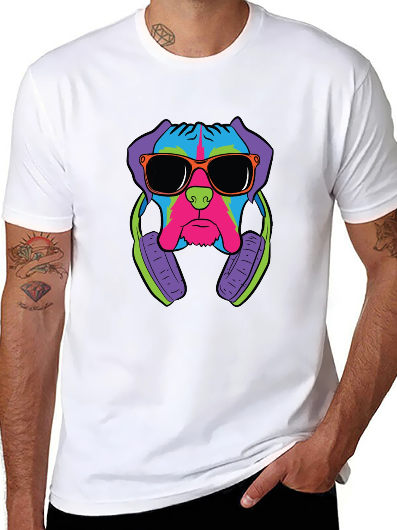 Cool Dog Graphic Tee