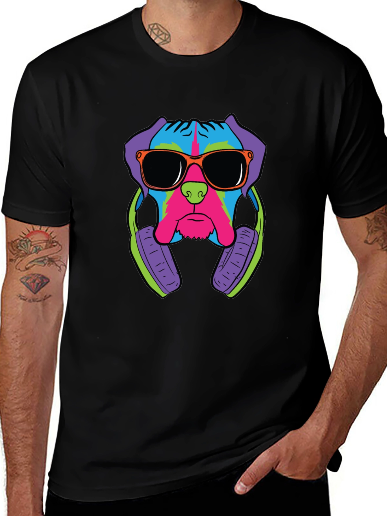 Cool Dog Graphic Tee