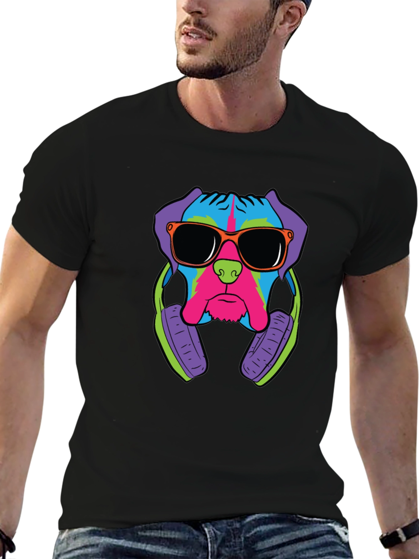 Cool Dog Graphic Tee
