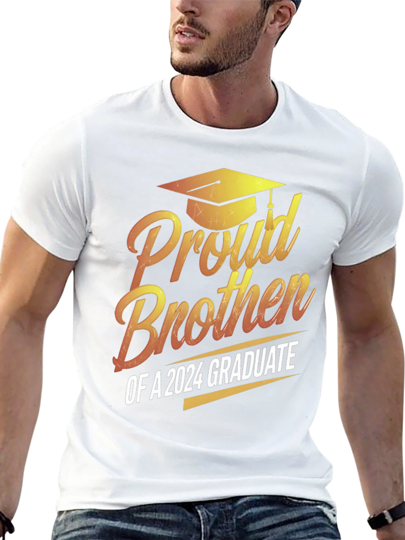 Proud Brother 2024 Graduate T-Shirt
