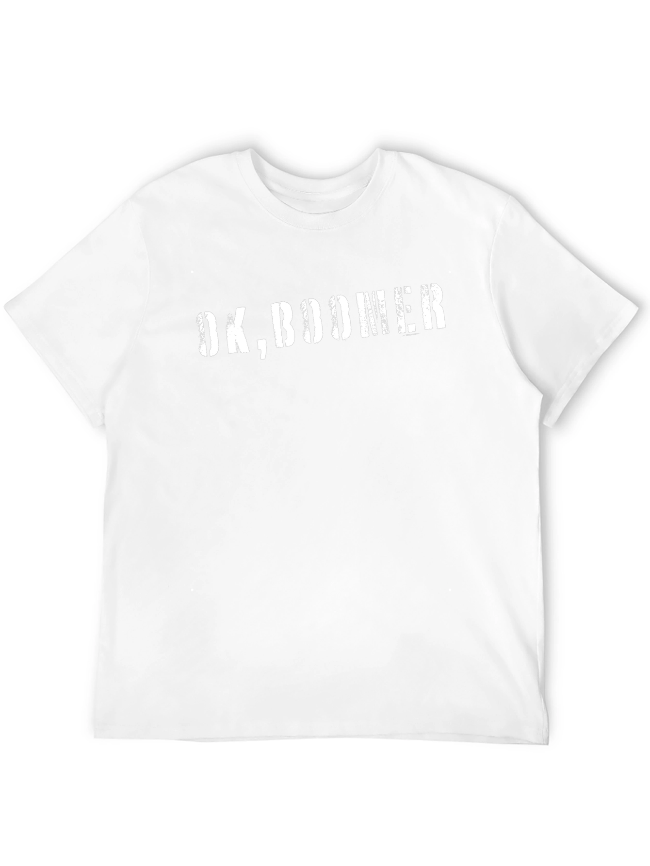 OK Boomer Graphic T-Shirt - Black Crew Neck Tee