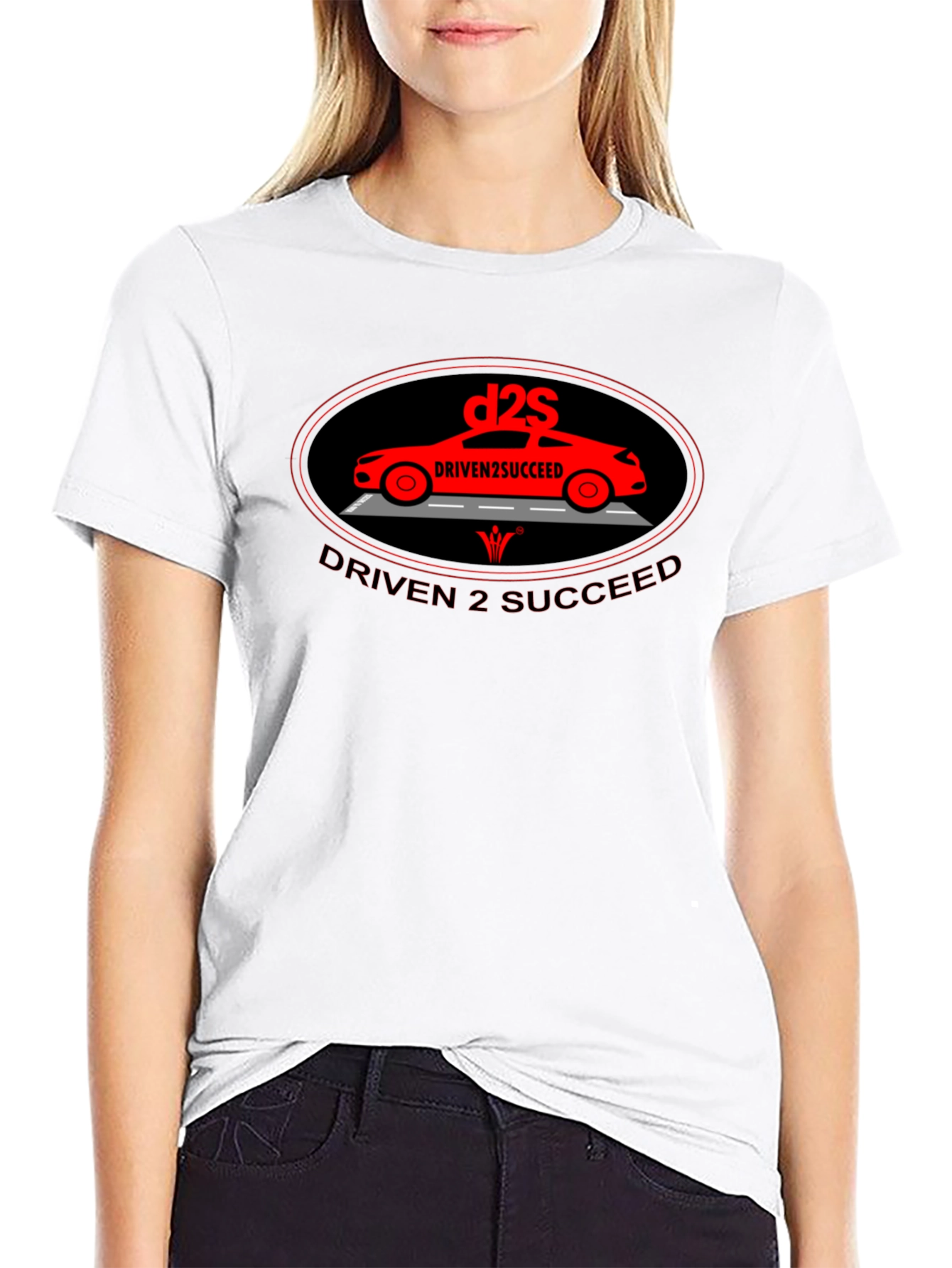 Driven 2 Succeed Black Graphic Tee