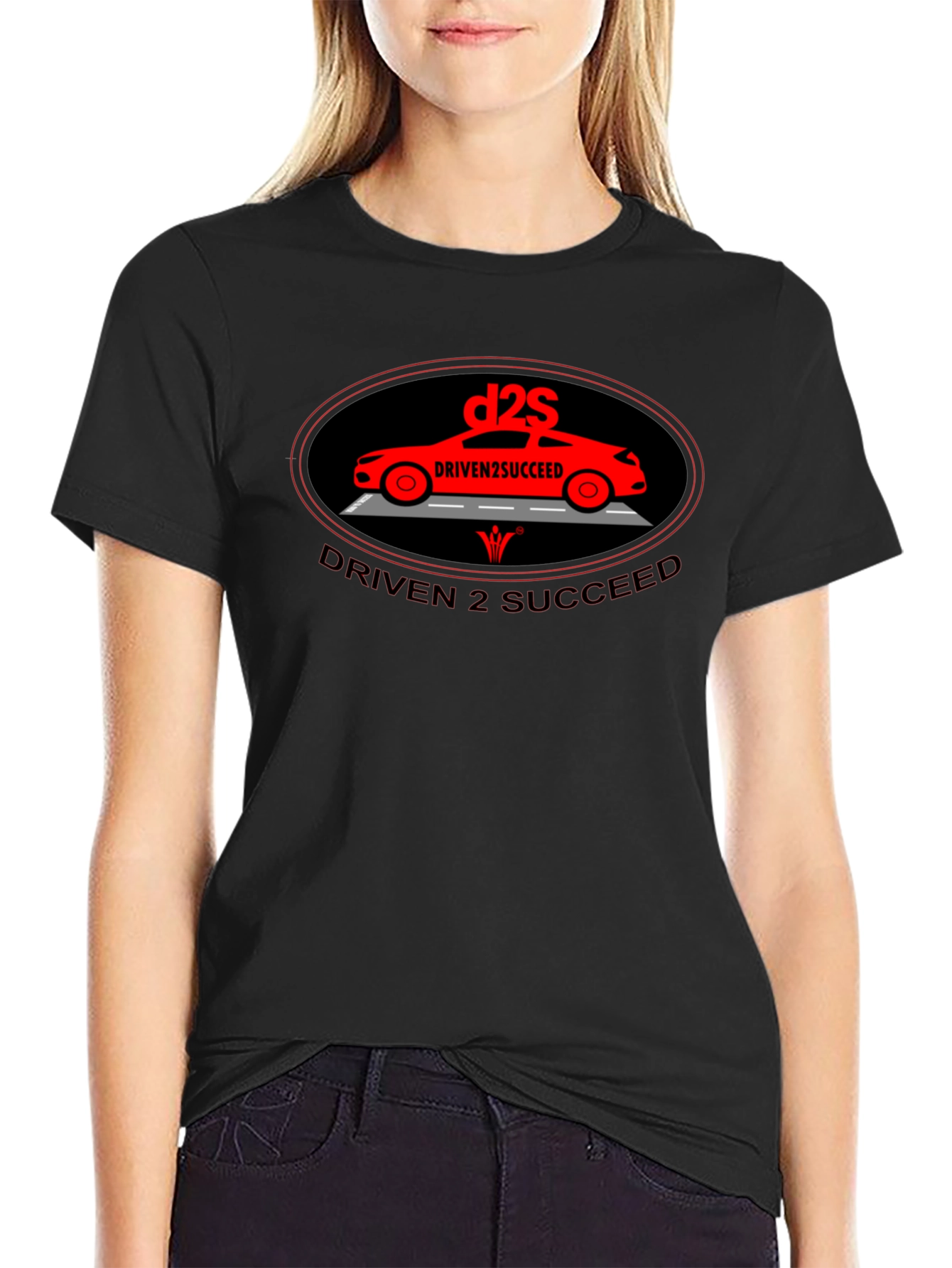 Driven 2 Succeed Black Graphic Tee