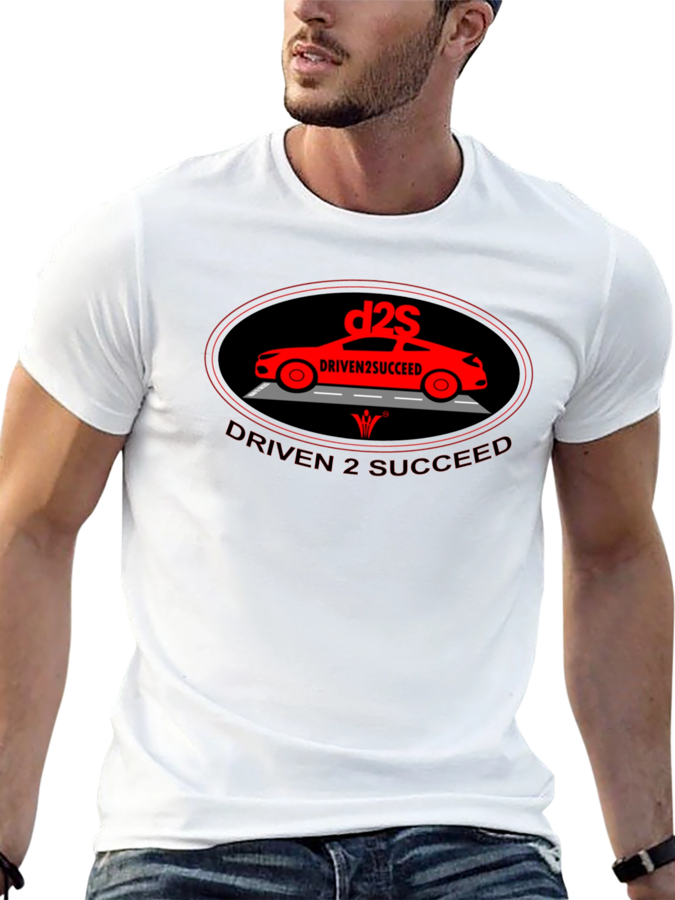 Driven 2 Succeed Black Graphic Tee