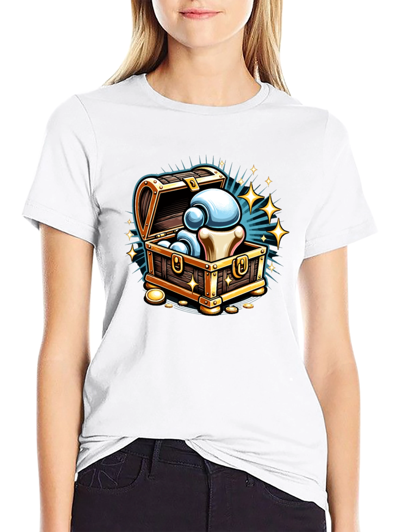 Treasure Chest T-Shirt - Comfortable Graphic Tee