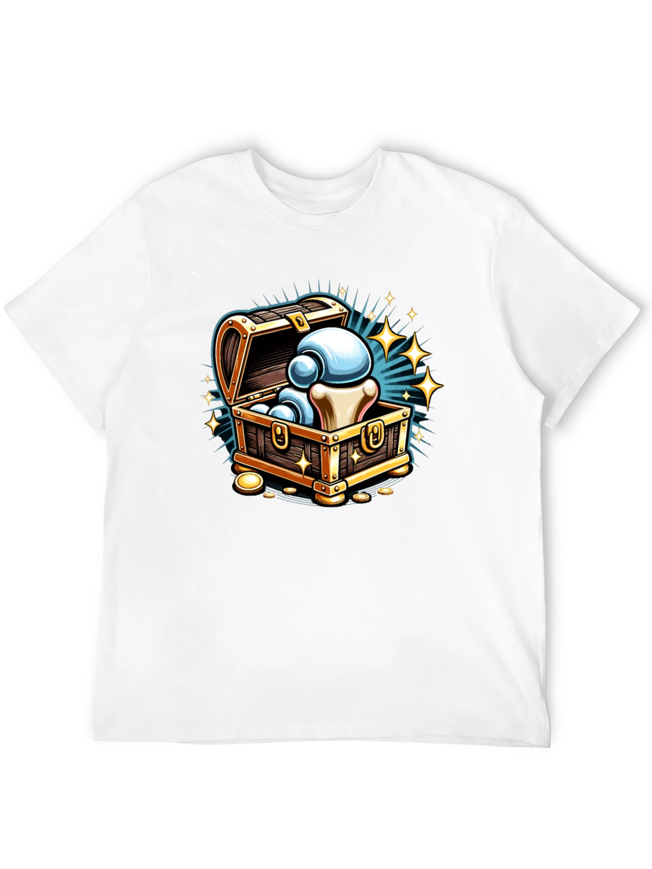 Treasure Chest T-Shirt - Comfortable Graphic Tee