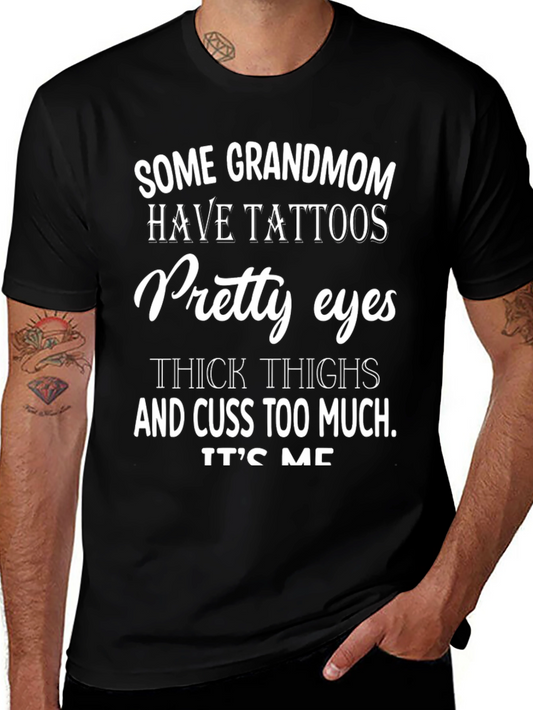 Funny Grandmom Tattoo T-Shirt