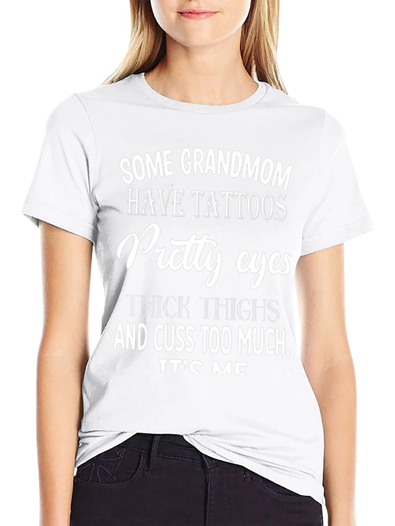 Funny Grandmom Tattoo T-Shirt