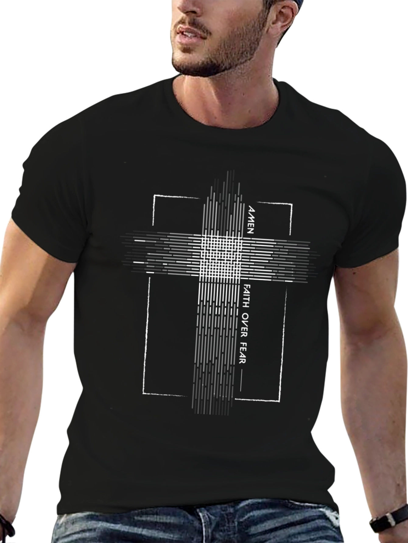 Faith Over Fear Christian T-Shirt