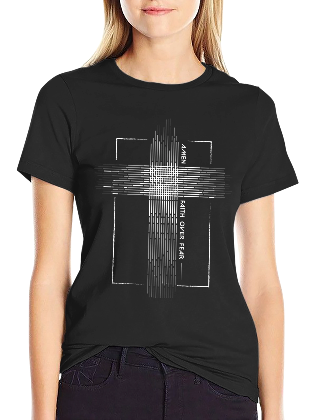 Faith Over Fear Christian T-Shirt