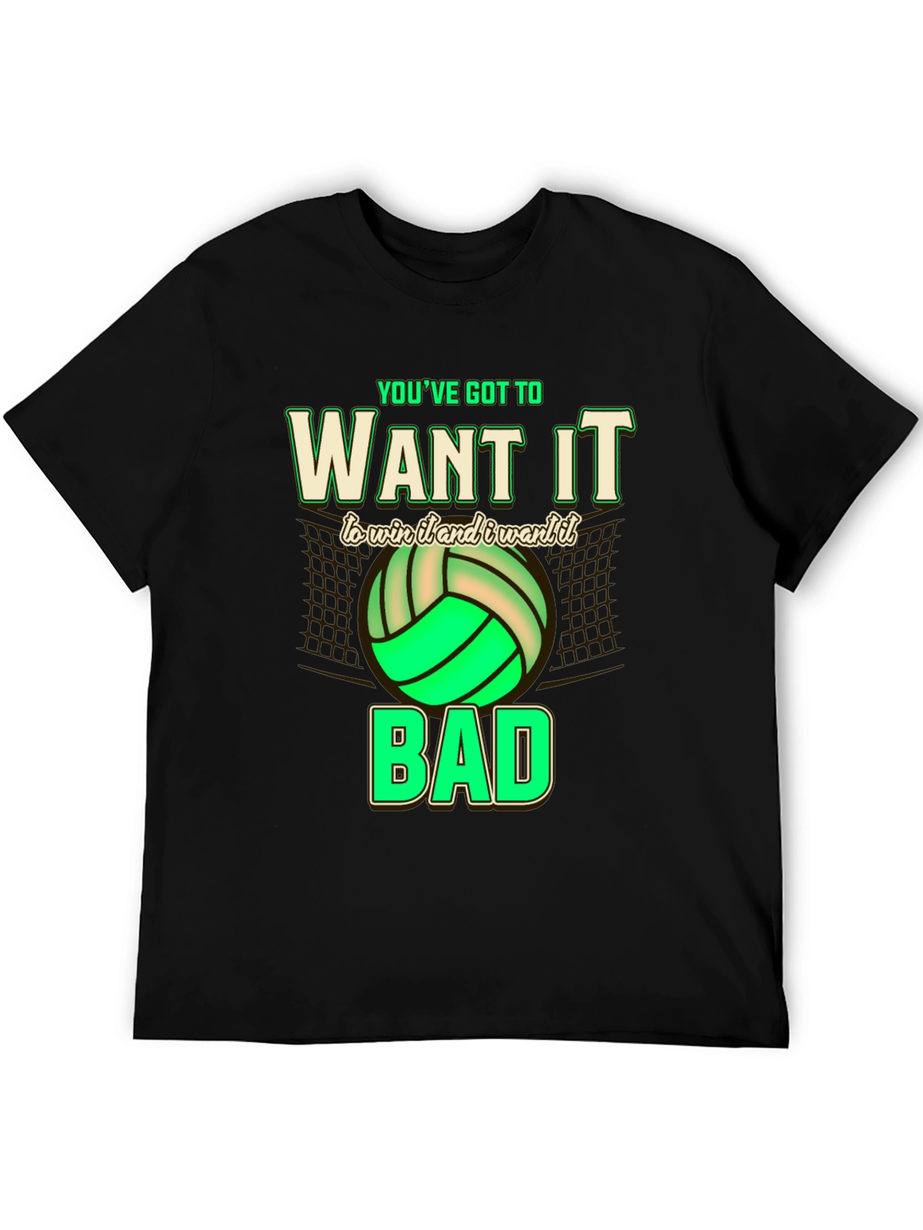 Volleyball Graphic Tee - Want It Bad