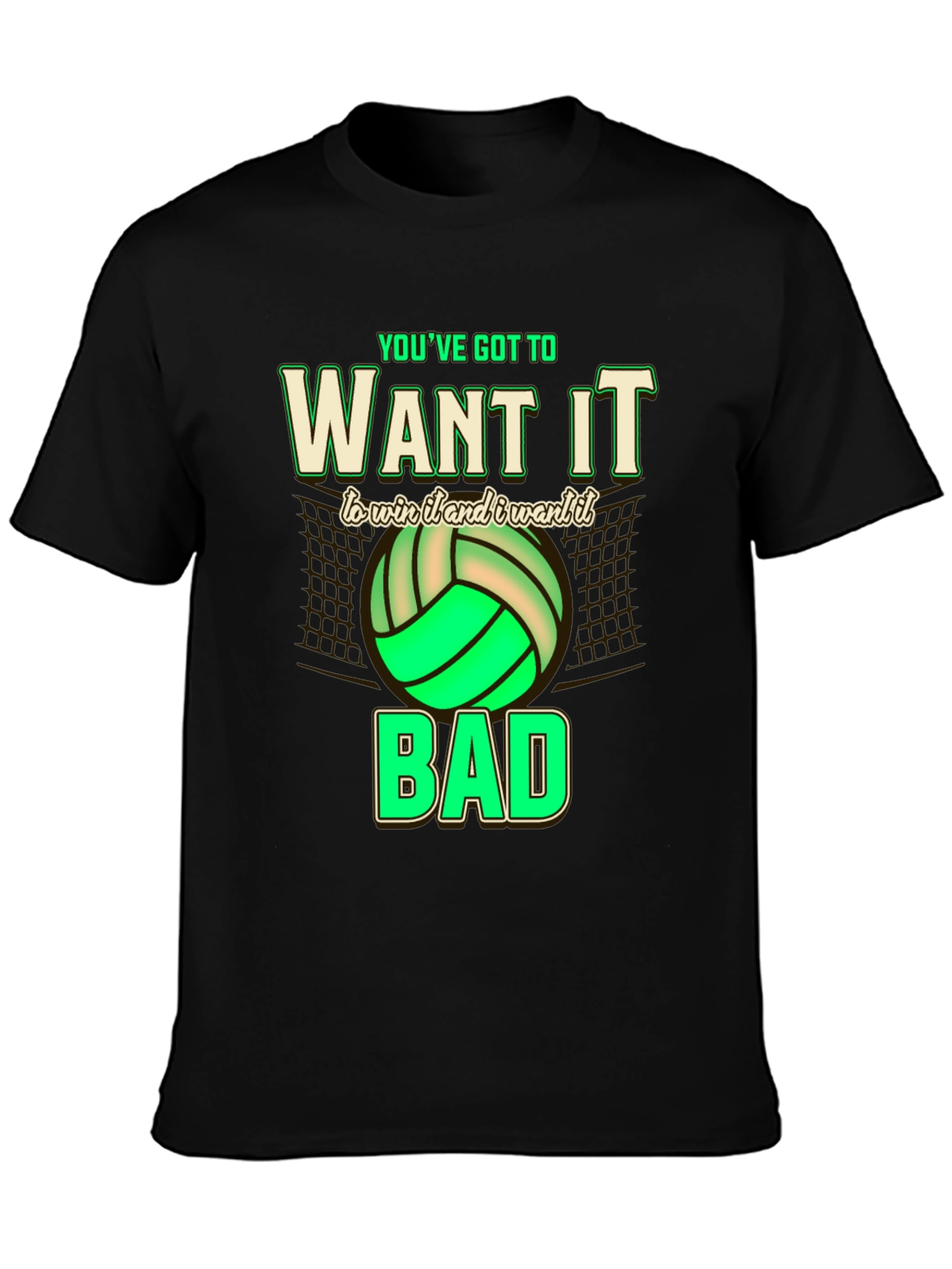 Volleyball Graphic Tee - Want It Bad