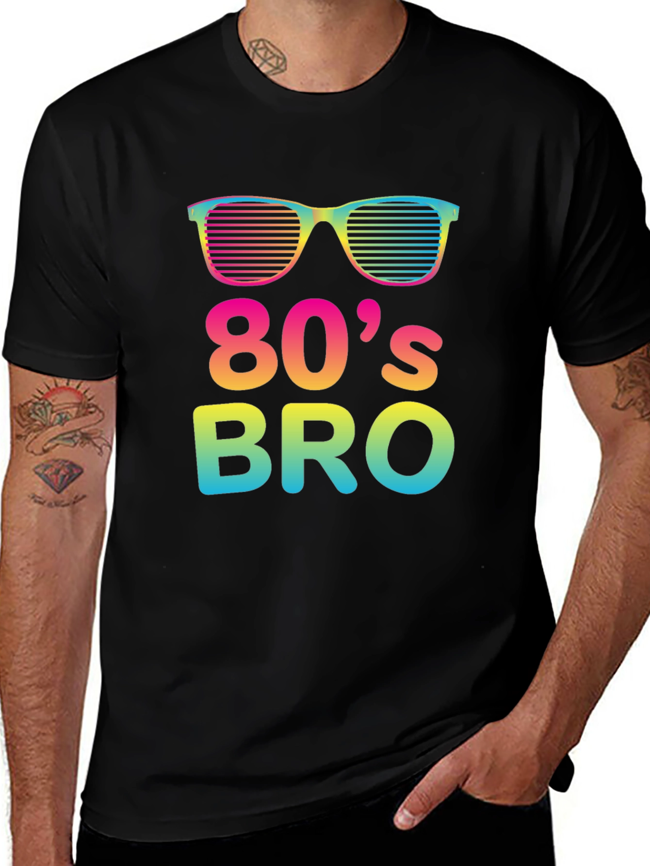 80s Bro Graphic T-Shirt