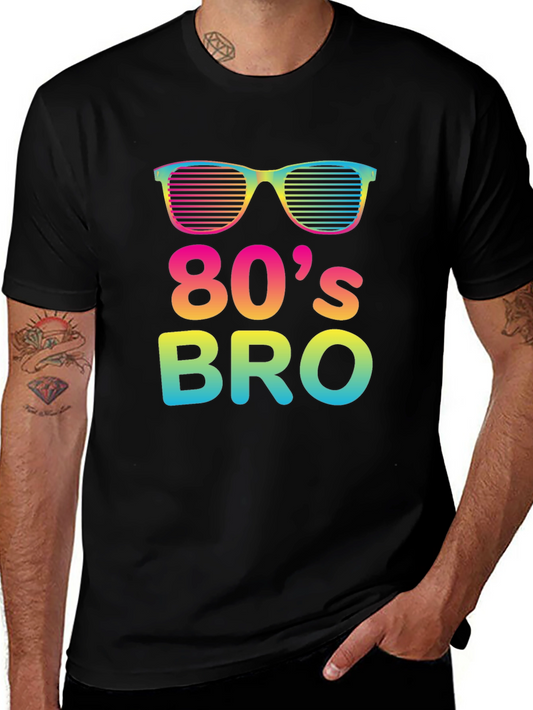 80s Bro Graphic T-Shirt