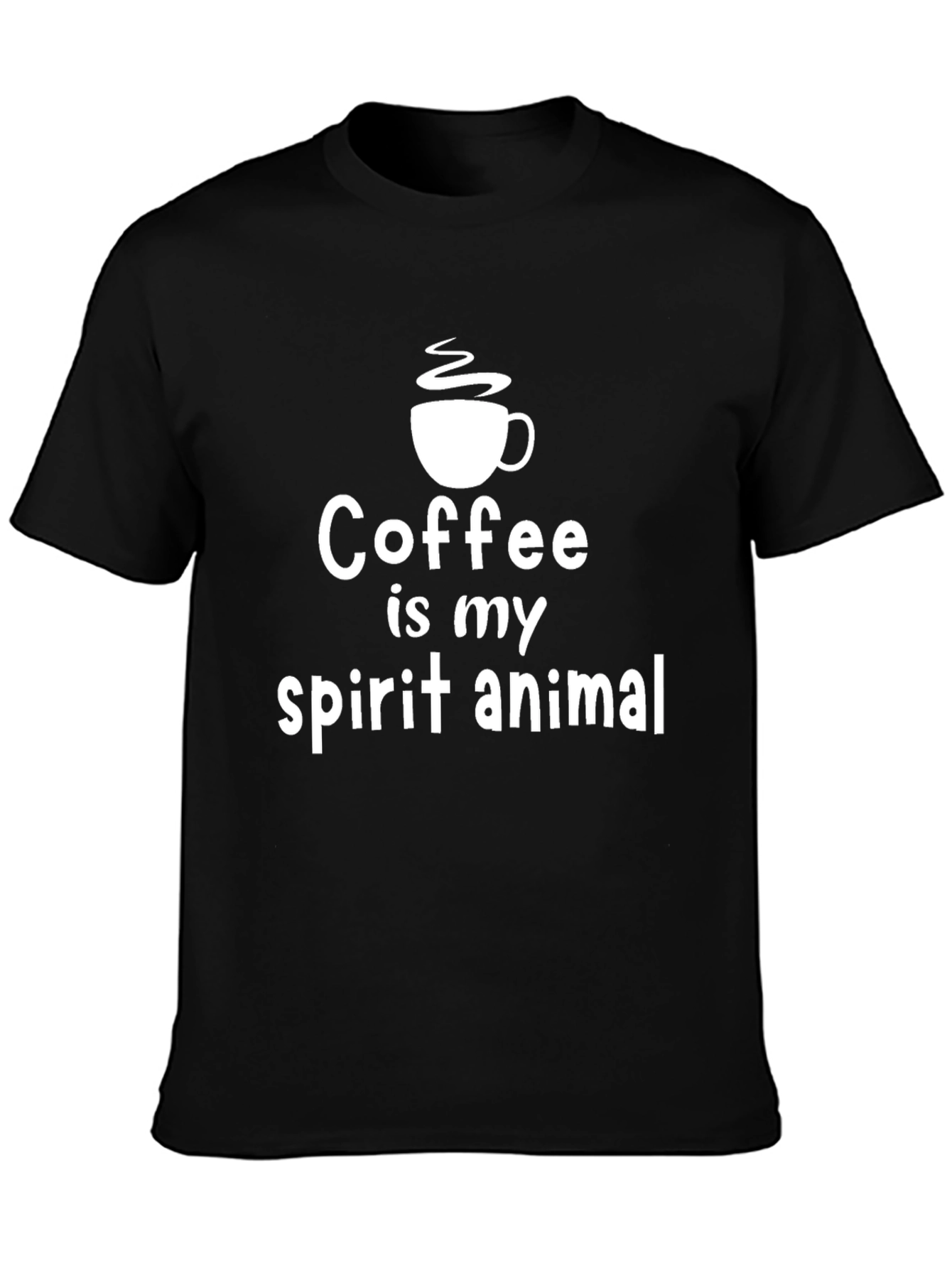 Coffee is My Spirit Animal Graphic T-Shirt