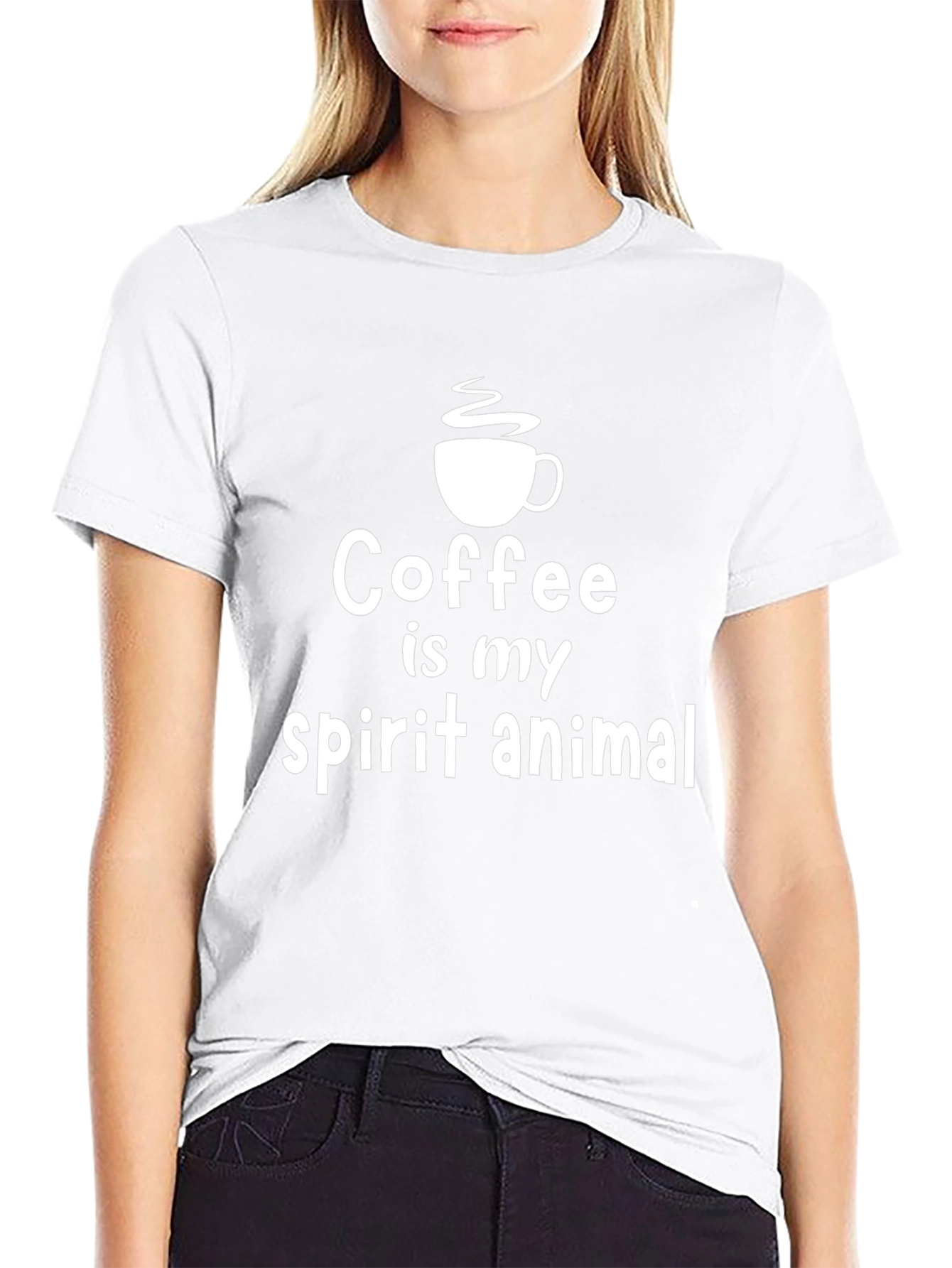 Coffee is My Spirit Animal Graphic T-Shirt