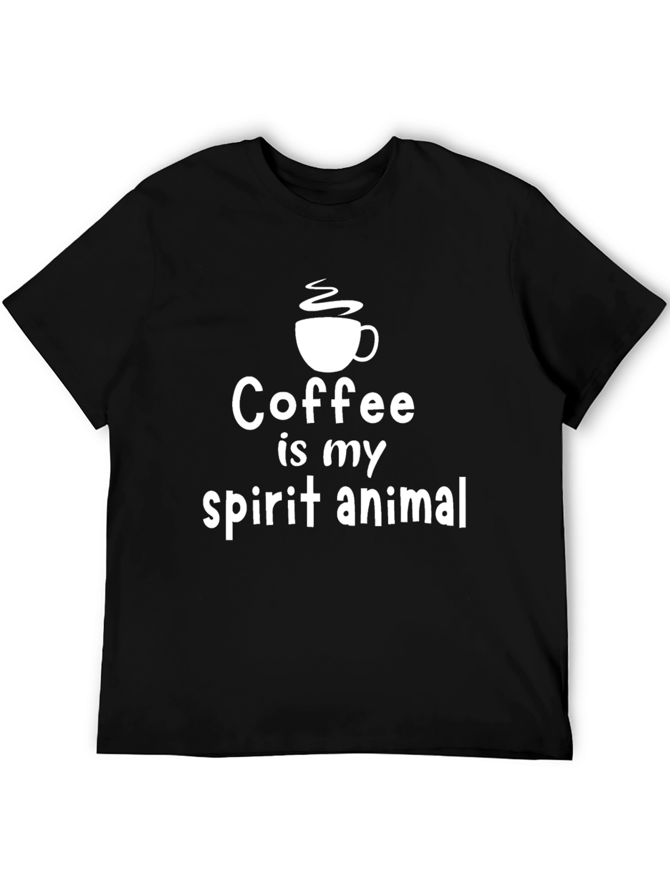 Coffee is My Spirit Animal Graphic T-Shirt